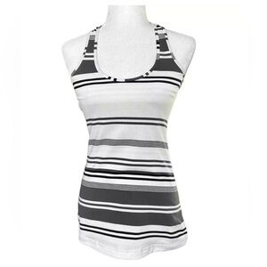 Lululemon groovy stripe Tank size 6
